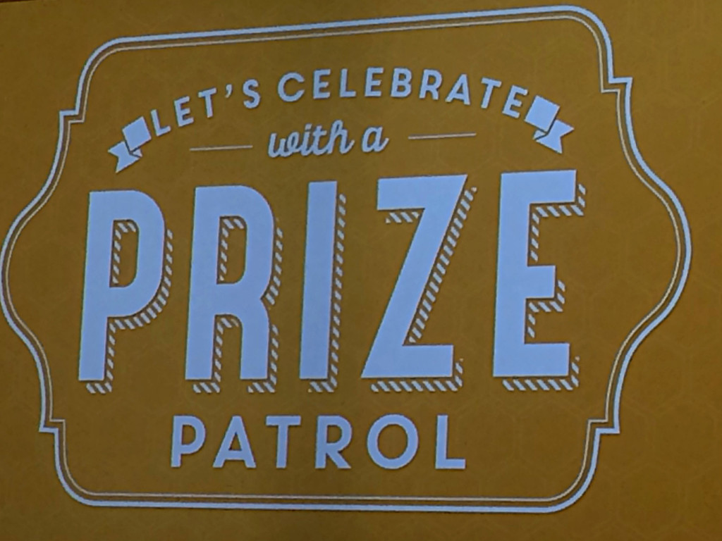 Convention prize patrol